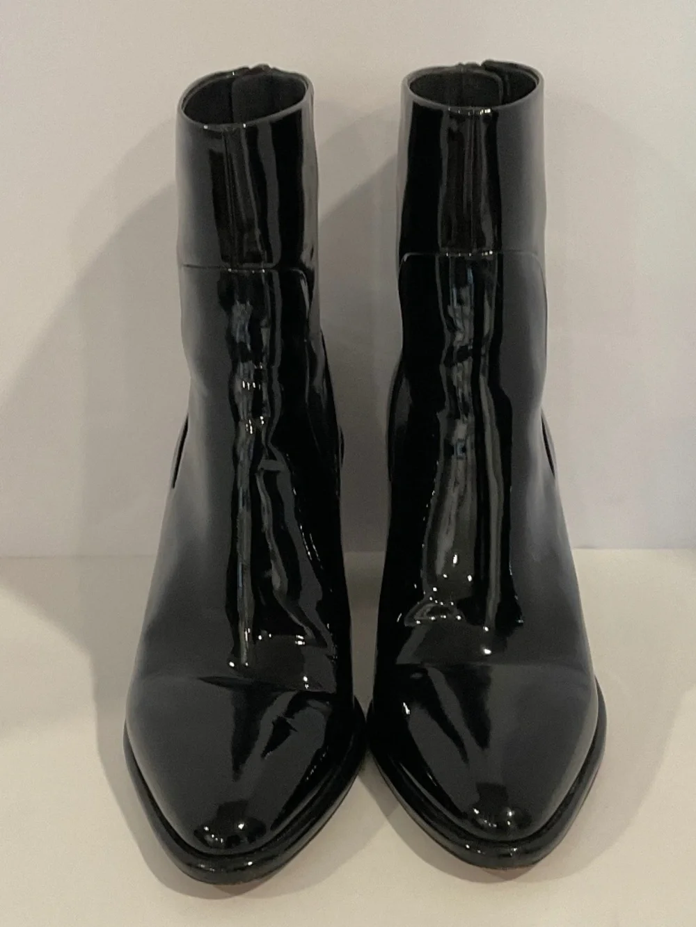 RAG & BONE Wiley Boot in Black Patent EU 37